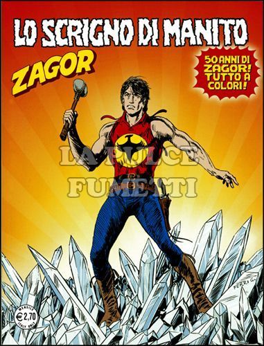 ZENITH #   602 - ZAGOR 551: LO SCRIGNO DI MANITO - A COLORI